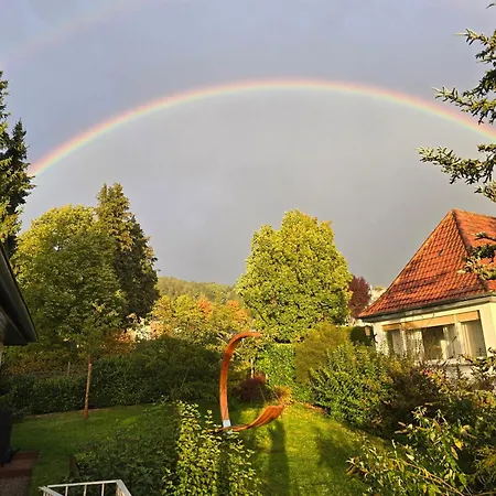 Exklusive - Direkt Am Waldrand - Grosser Garten Kompett Umzaeunt - Hunde Willkommen - 2 Private Stellplaetze Apartment Bad Salzschlirf