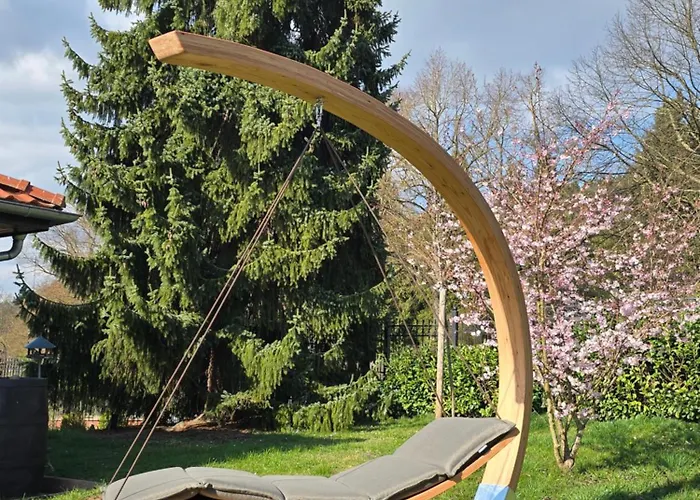 Exklusive - Direkt Am Waldrand - Grosser Garten Kompett Umzaeunt - Hunde Willkommen - 2 Private Stellplaetze Apartment